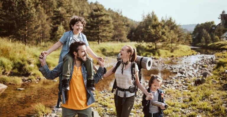 family hiking picture id1161690510