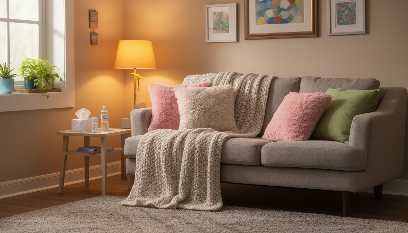 Safe and structured detox program environment with professional medical and emotional support