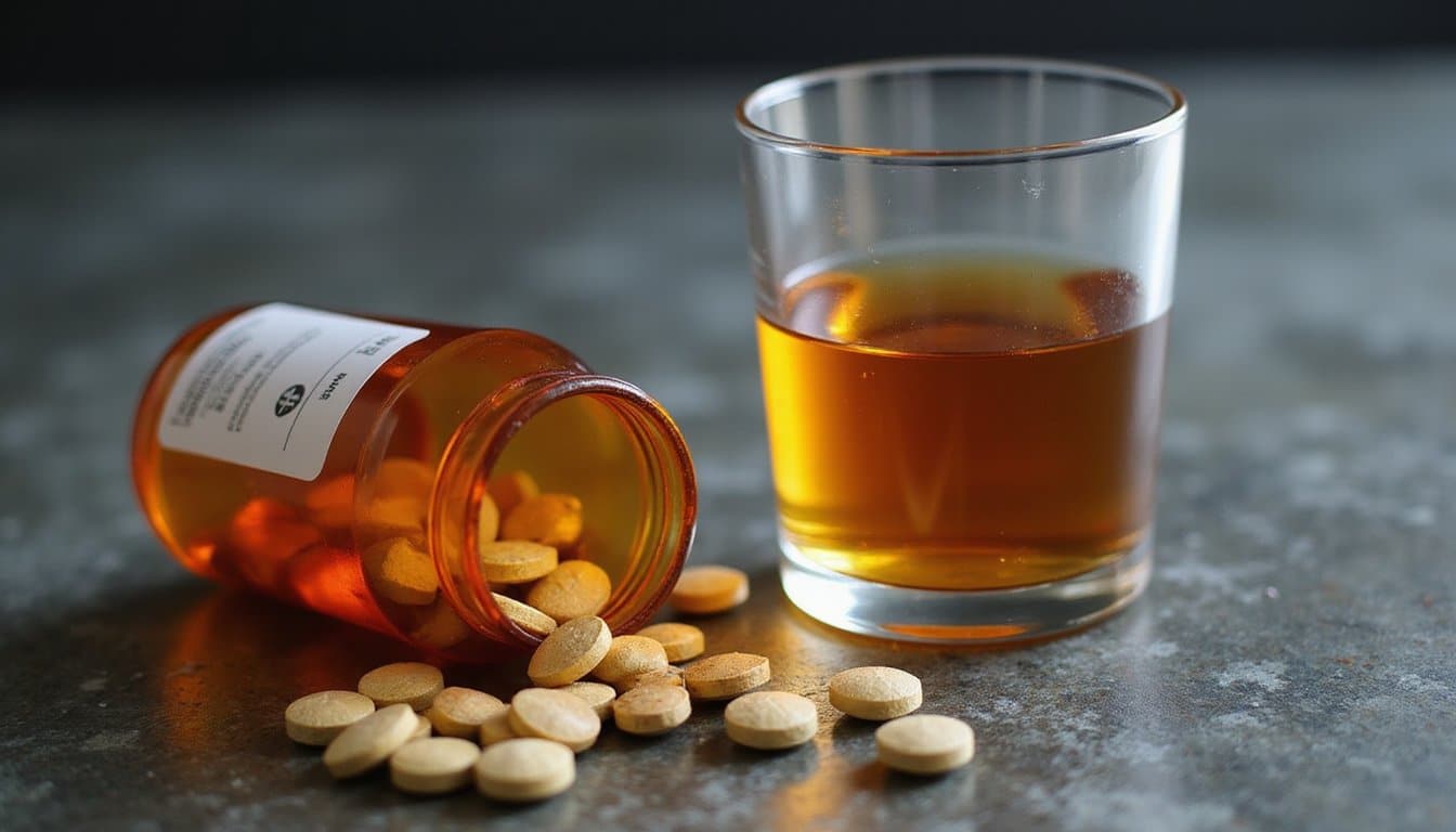 alcohol amplifies psychiatric medication dangers
