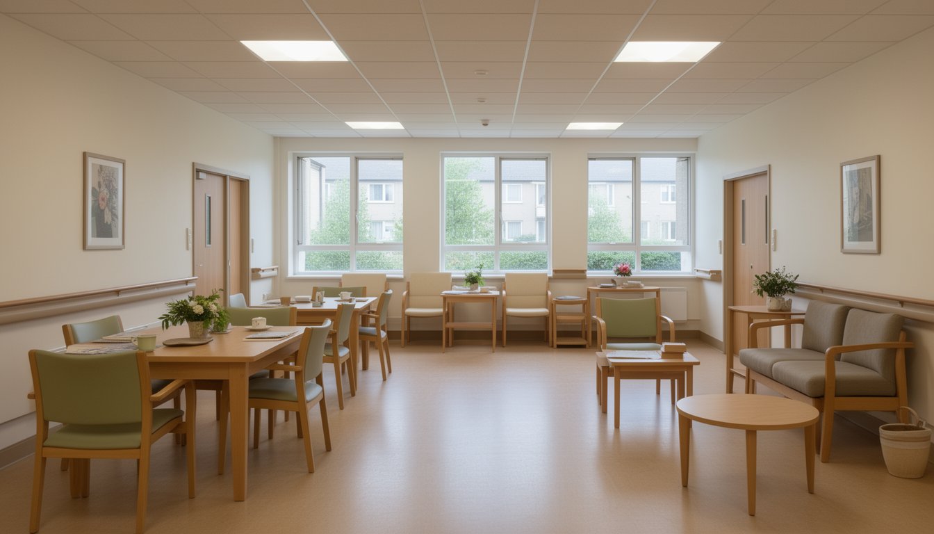 Serene treatment environment for drug and alcohol detox with a focus on comfort