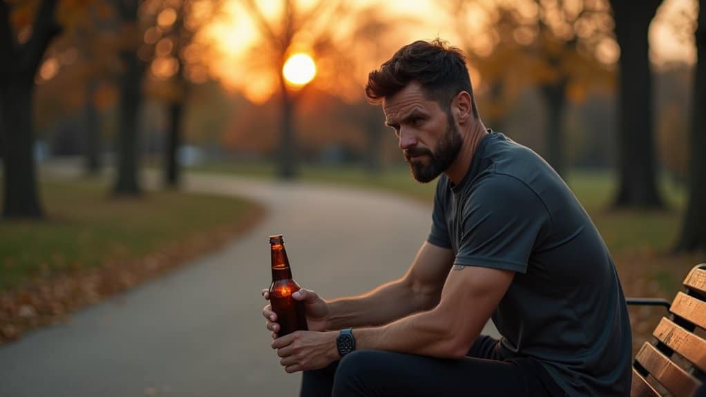 alcohol impairs post exercise recovery