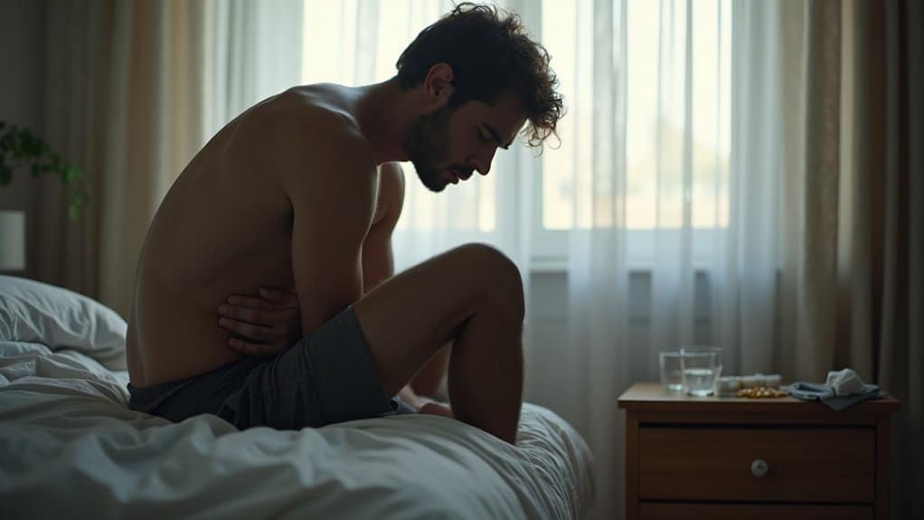 body aches linger after drinking