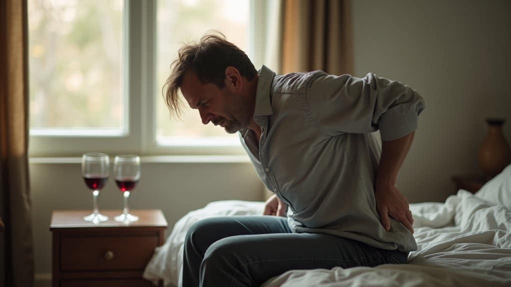 duration of body pains after drinking