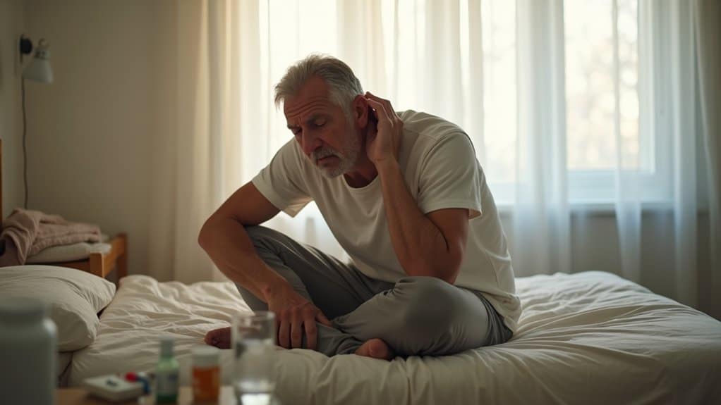 persistent withdrawal symptoms beyond hangover duration
