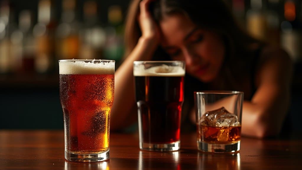 beer causes hangxiety after drinking